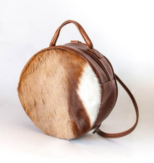 Grace Round Springbuck Leather Mini