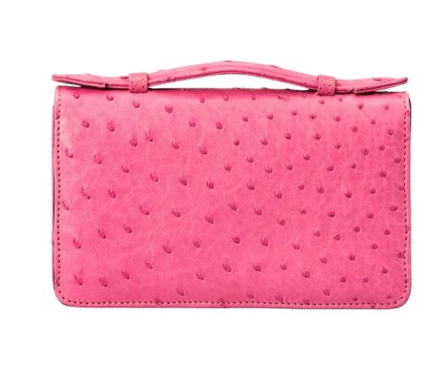 Jemma Ostrich Leather Handbag