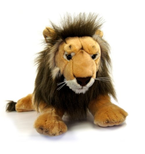 Lion With Black Mane Soft Toy - XL