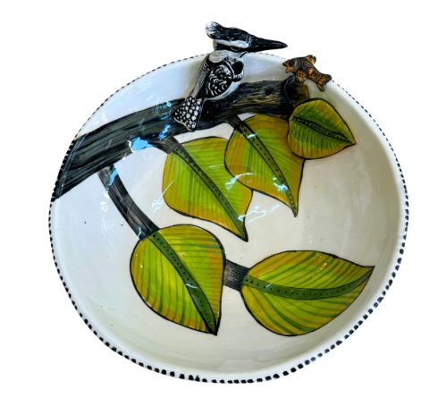 3D Ceramic Bird Bowl