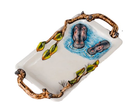 3D Hippo Tray