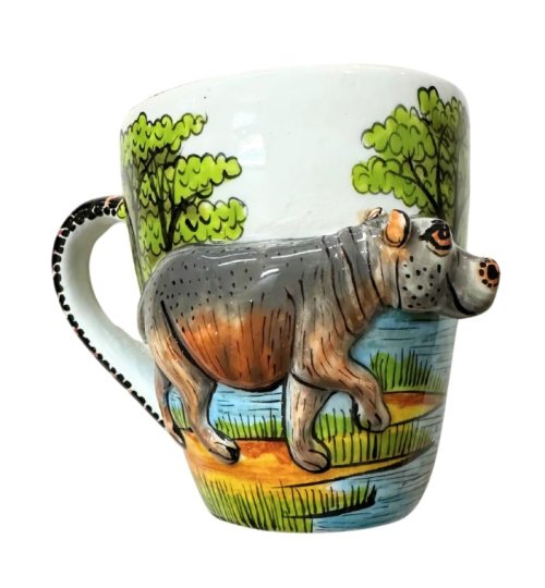 Ceramic Hippo Mug