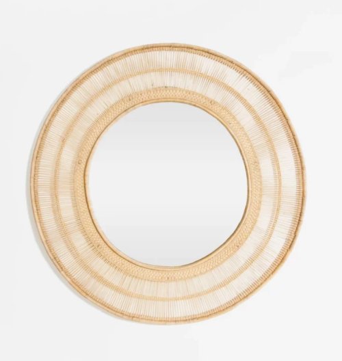 Malawi Handwoven Mirror