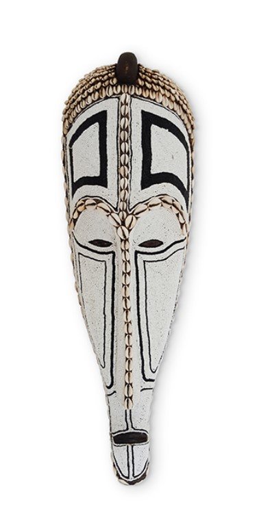 Extra Large Fang Beaded Mask 