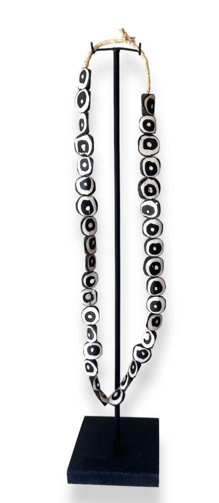 Kenyan Bone Beads Natural &amp; Brown