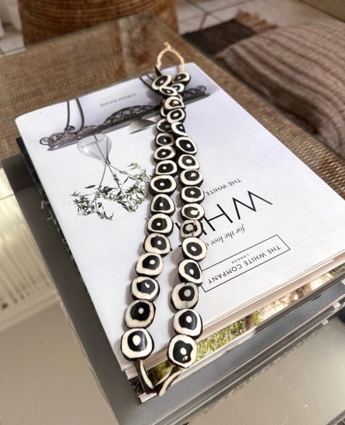 Kenyan Bone Beads Natural &amp; Brown