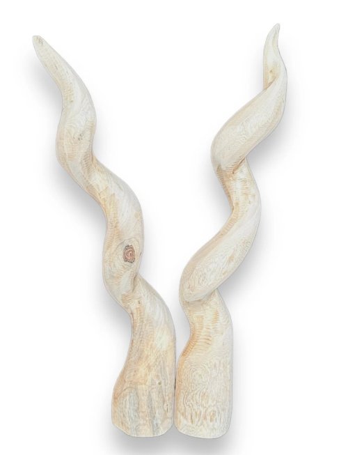 Kudu Wooden Horns