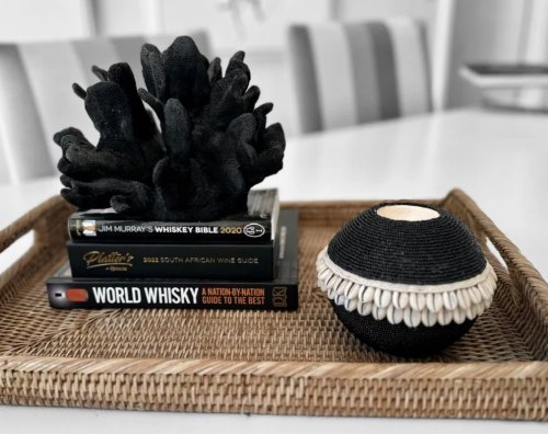 Beaded Shell Candle Holder - 3" x 4"