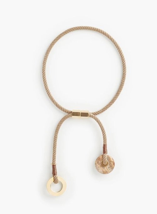 Oshun Necklace - Beige