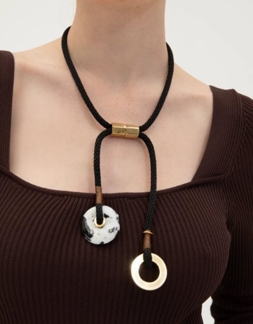 Oshun Necklace - Black