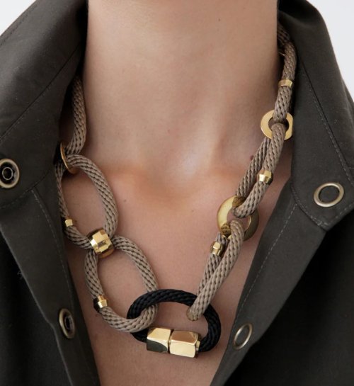 Circe Necklace - Beige