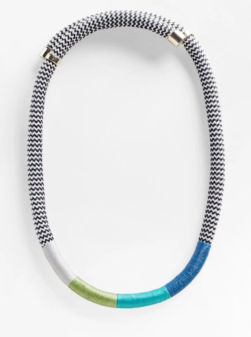 Wrap Necklace - Blue