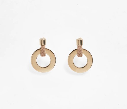 Noor Earrings - Beige