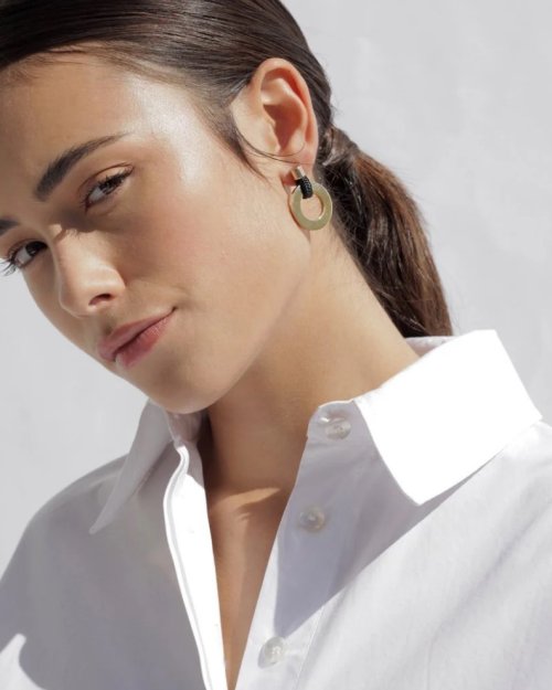 Noor Earrings - Black