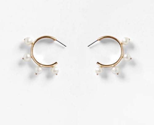 Garland Hoop Earrings