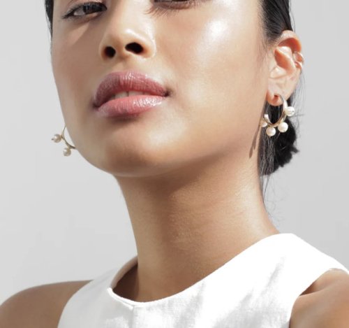 Garland Hoop Earrings
