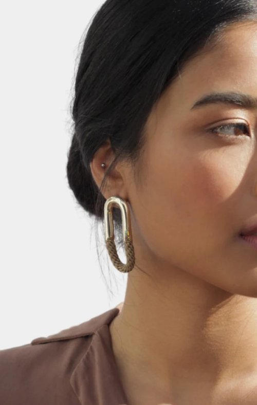 Cantadora Earrings - Beige