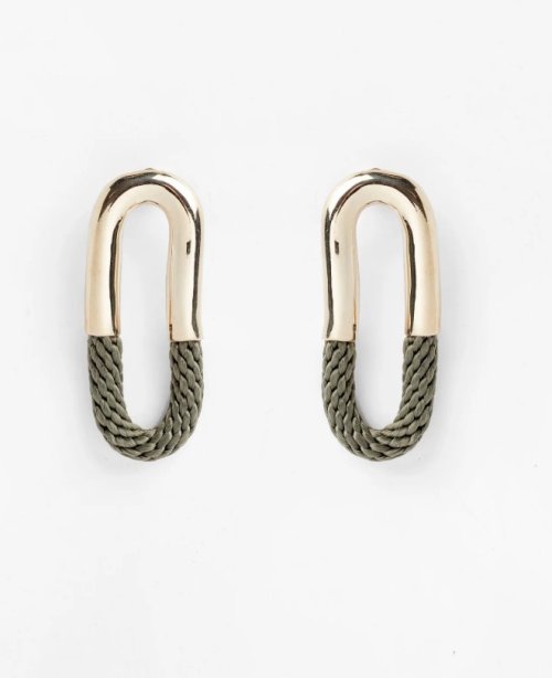 Cantadora Earrings - Olive