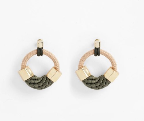 Ithaca Earrings - Beige