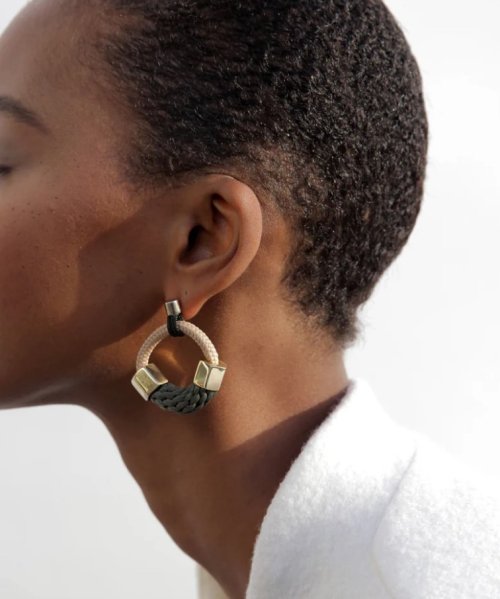 Ithaca Earrings - Beige