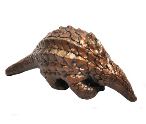 Bronzy Pangolin Sculpture