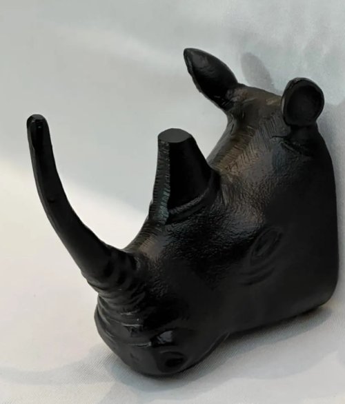 Rhino Matte Black Hook