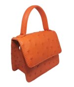 Sophia Mini Ostrich Leather Bag