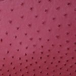 Victoria Ostrich Leather Handbag