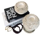Off White Cowrie Shell Tea Lights - 7" x 7"