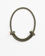 Sacred Knot Choker - Olive