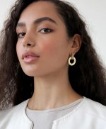 Noor Earrings - Beige