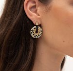 Ousia Earrings - Black