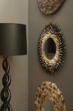 Medium Porcupine Quill Mirror
