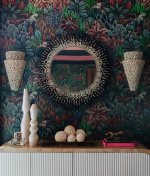 Large Porcupine Quill Mirror