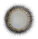 Large Porcupine Quill Mirror
